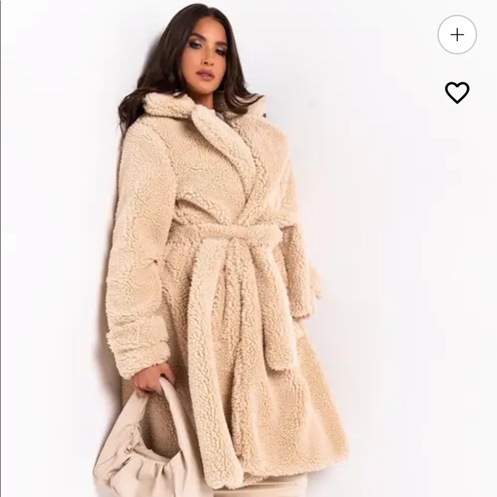 Azalea Wang Teddi Peplum trench coat